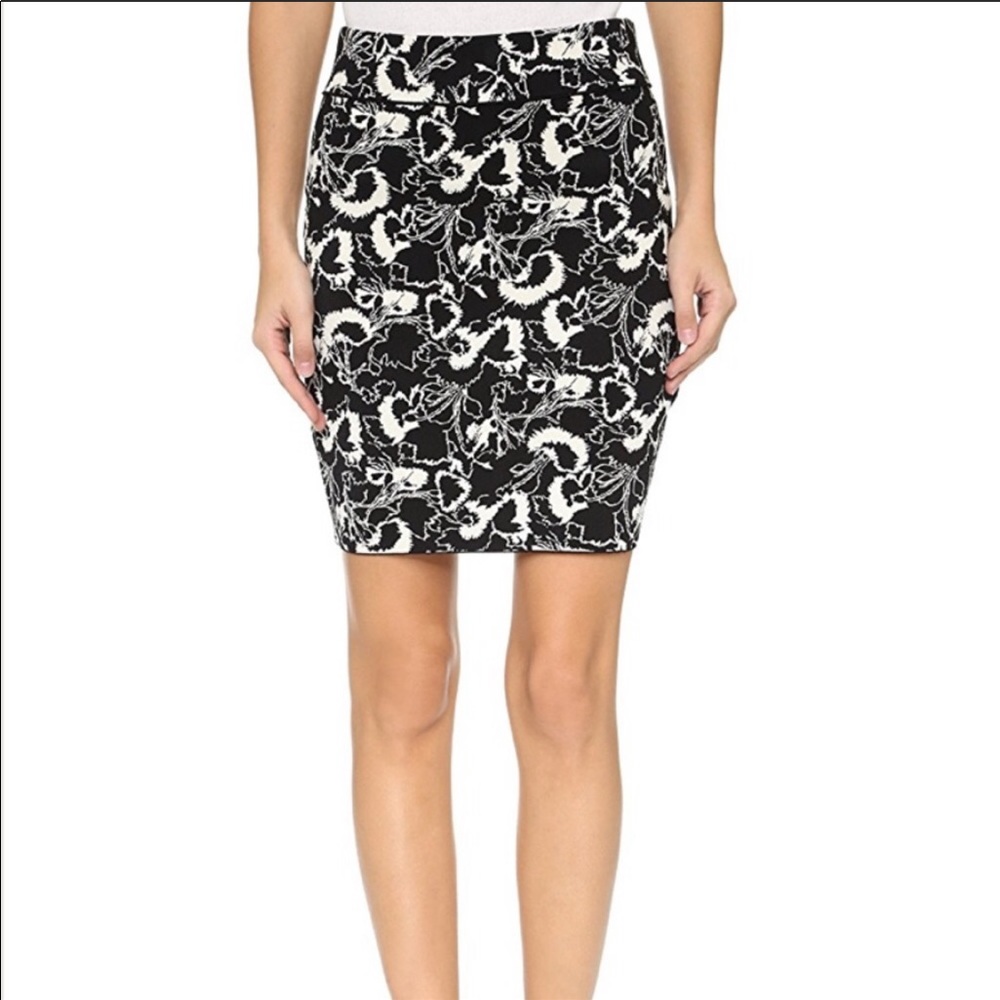 Rag&Bone floral stretch skirt